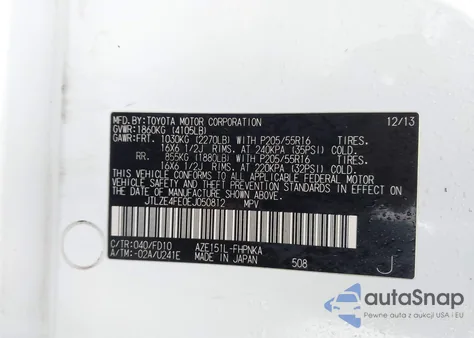 2014 Scion Xb Release Series z USA, uszkodzony, nr VIN JTLZE4FE0EJ050812